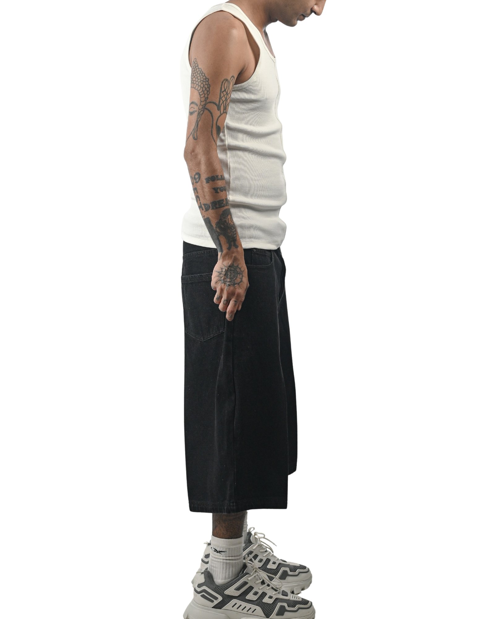 Men's denim shorts
